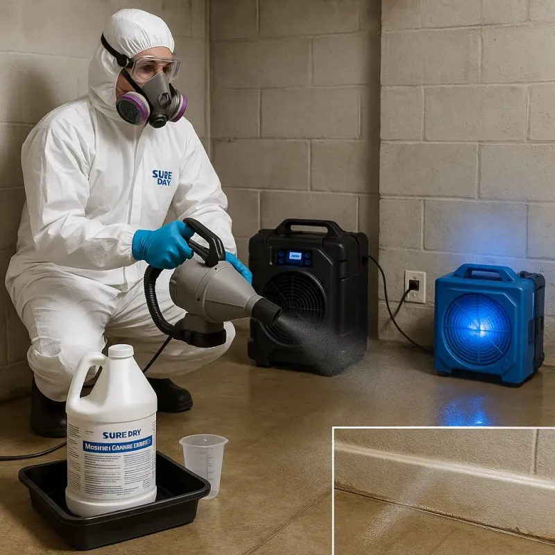 Sanitization and Odor Removal process in Magalia, CA